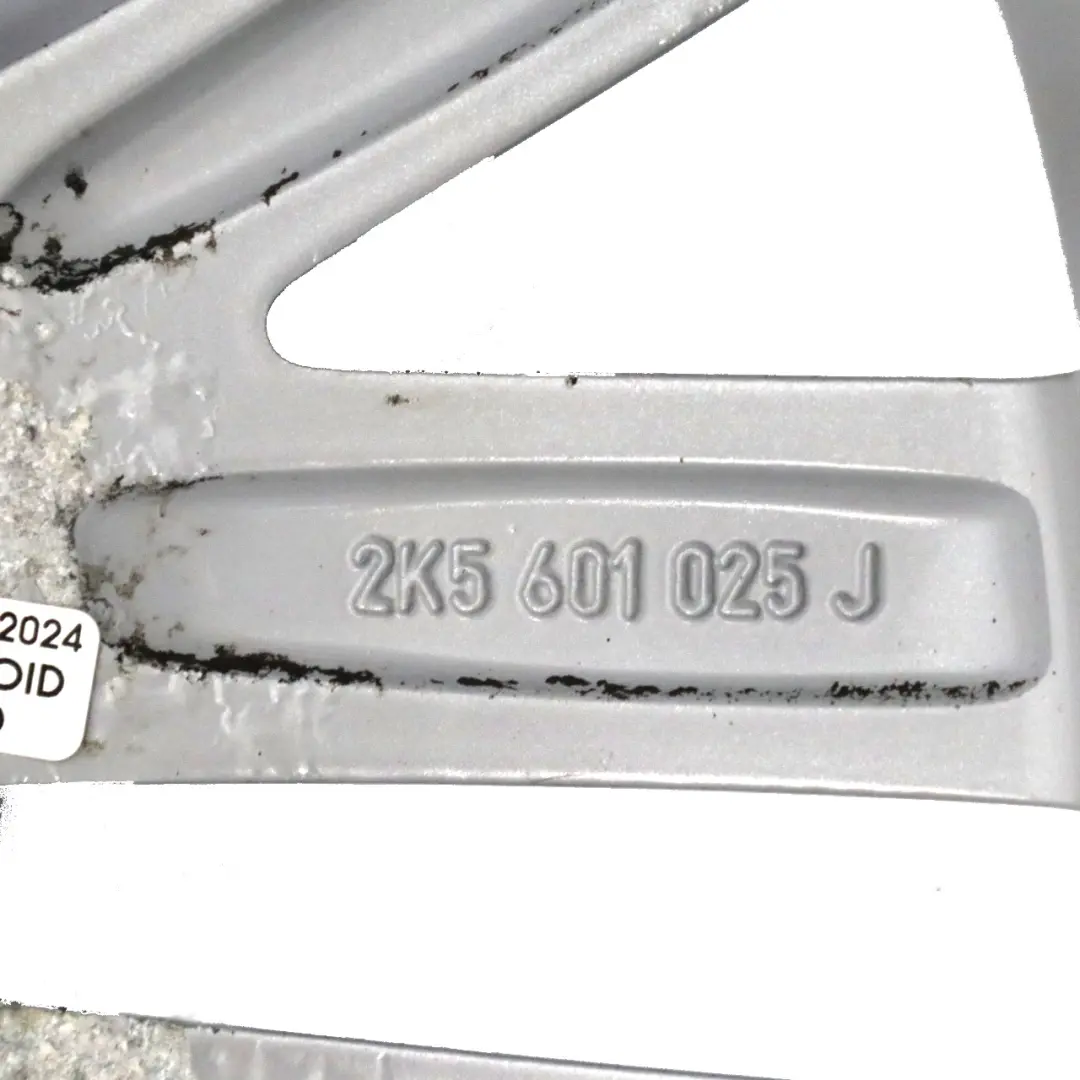 Alloy Rim 16" 6J ET:50 2K5601025J to VW Volkswagen Caddy Silver Wheel with Part number 2K5601025J-3 VW Volkswagen Caddy Silver Wheel Alloy Rim 16" 6J ET:50 2K5601025J - SKU 2K5601025J-3 - Part number 2K5601025J-3