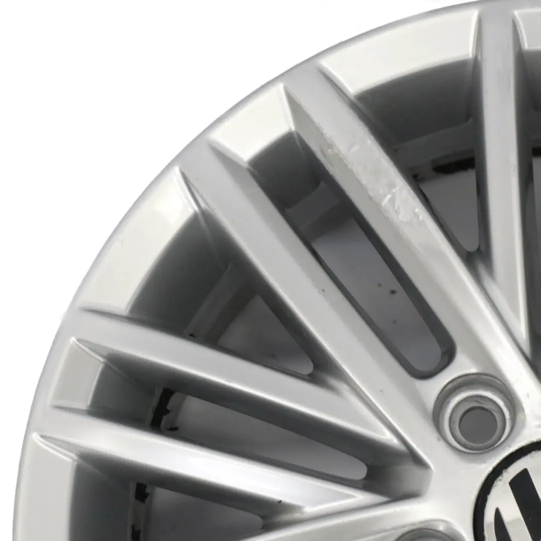 Alloy Rim 16" 6J ET:50 2K5601025J to VW Volkswagen Caddy Silver Wheel with Part number 2K5601025J-3 VW Volkswagen Caddy Silver Wheel Alloy Rim 16" 6J ET:50 2K5601025J - SKU 2K5601025J-3 - Part number 2K5601025J-3