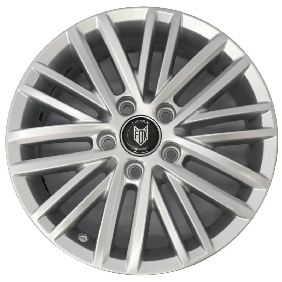 Alloy Rim 16" 6J ET:50 to VW Volkswagen Caddy Silver Wheel with Part number 2K5601025J VW Volkswagen Caddy Silver Wheel Alloy Rim 16" 6J ET:50 - SKU 2K5601025J-4 - Part number 2K5601025J