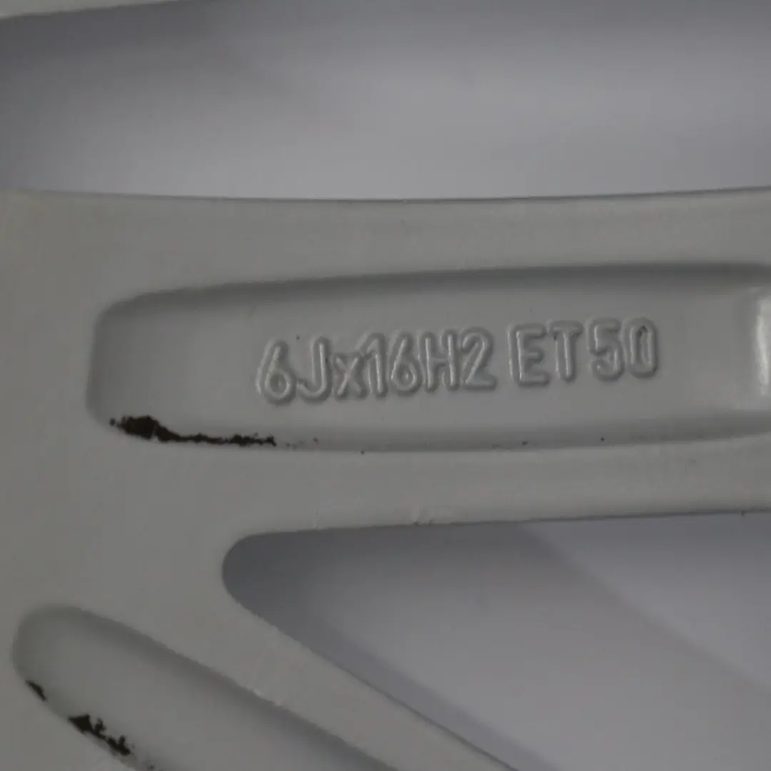 Alloy Rim 16" 6J ET:50 to VW Volkswagen Caddy Silver Wheel with Part number 2K5601025J VW Volkswagen Caddy Silver Wheel Alloy Rim 16" 6J ET:50 - SKU 2K5601025J-4 - Part number 2K5601025J