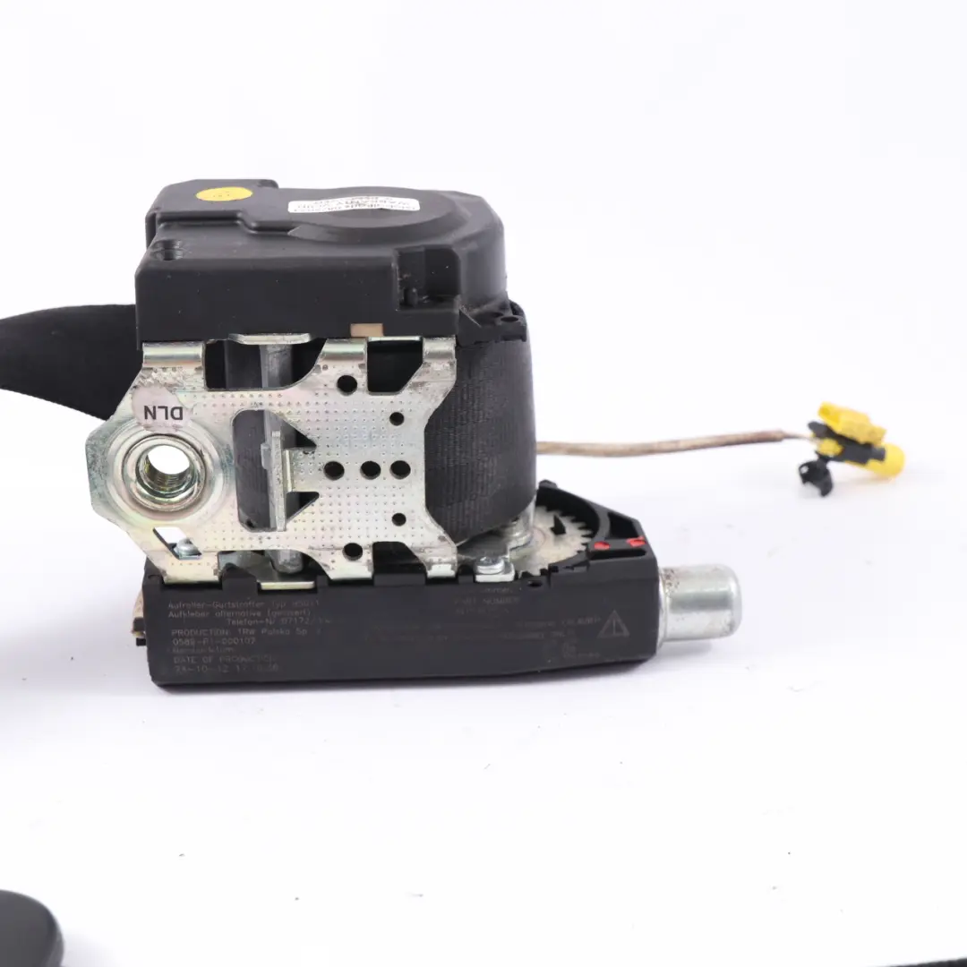 Sicherheitsgurt Vorne Links Oberer Sitzes Schwarz für Volkswagen Caddy mit Teilenummer 2K5857805B Volkswagen Caddy Sicherheitsgurt Vorne Links Oberer Sitzes Schwarz - SKU 2K5857805B - Teilenummer 2K5857805B