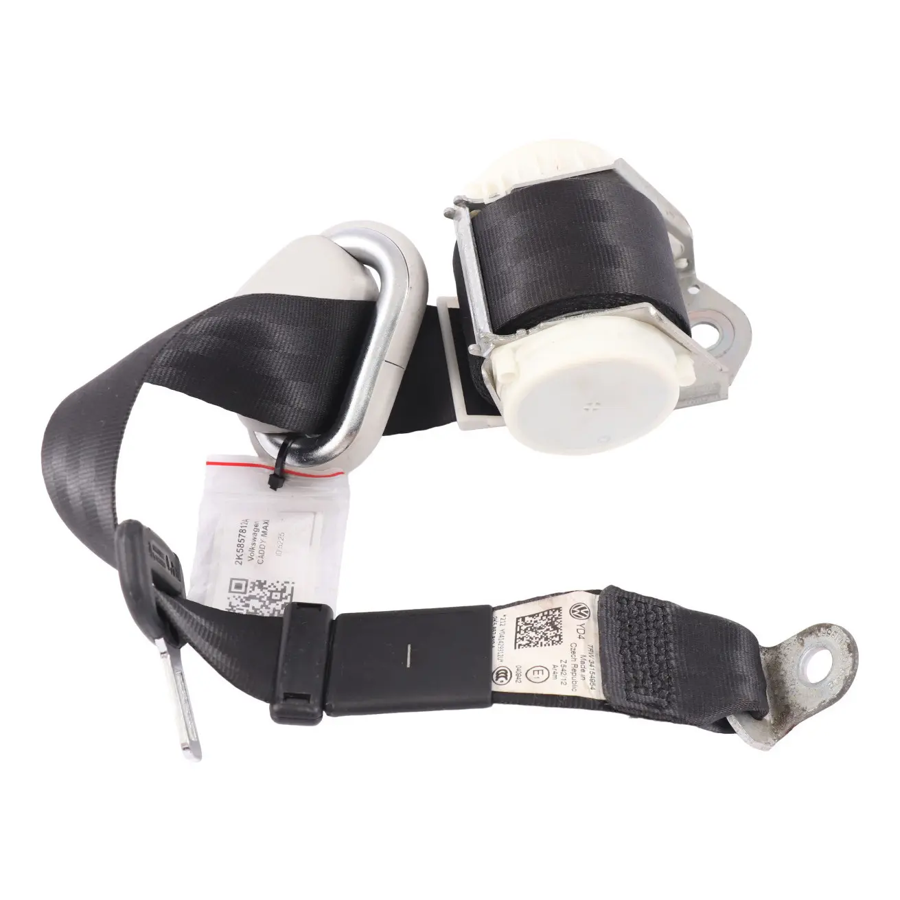 Volkswagen Caddy Maxi Upper Seat Belt Right O/S Centre Middle 2K5857812A