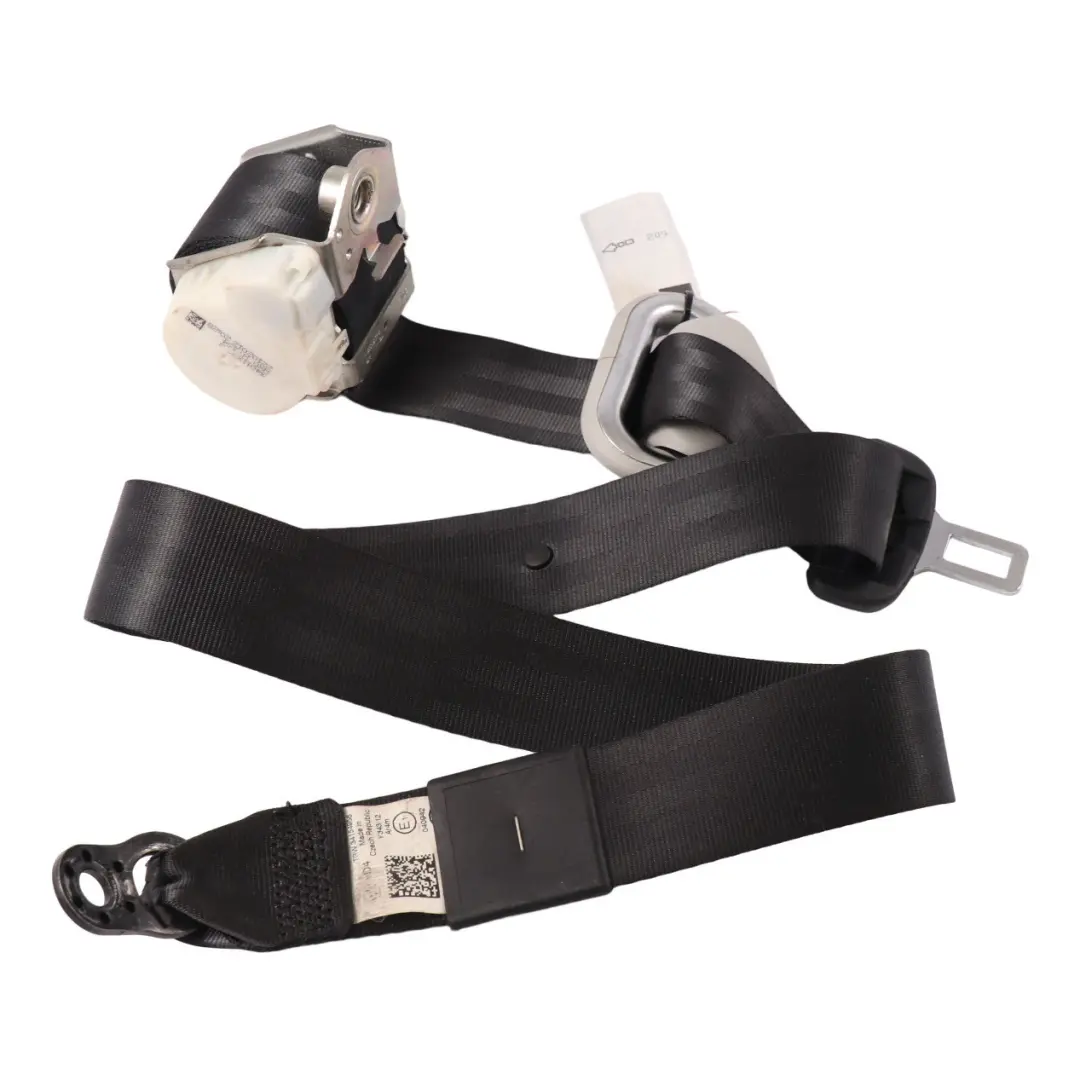VW Volkswagen Caddy Maxi Rear Upper Right O/S Seat Safety Belt - SKU 2K5857816B - Part number 2K5857816B
