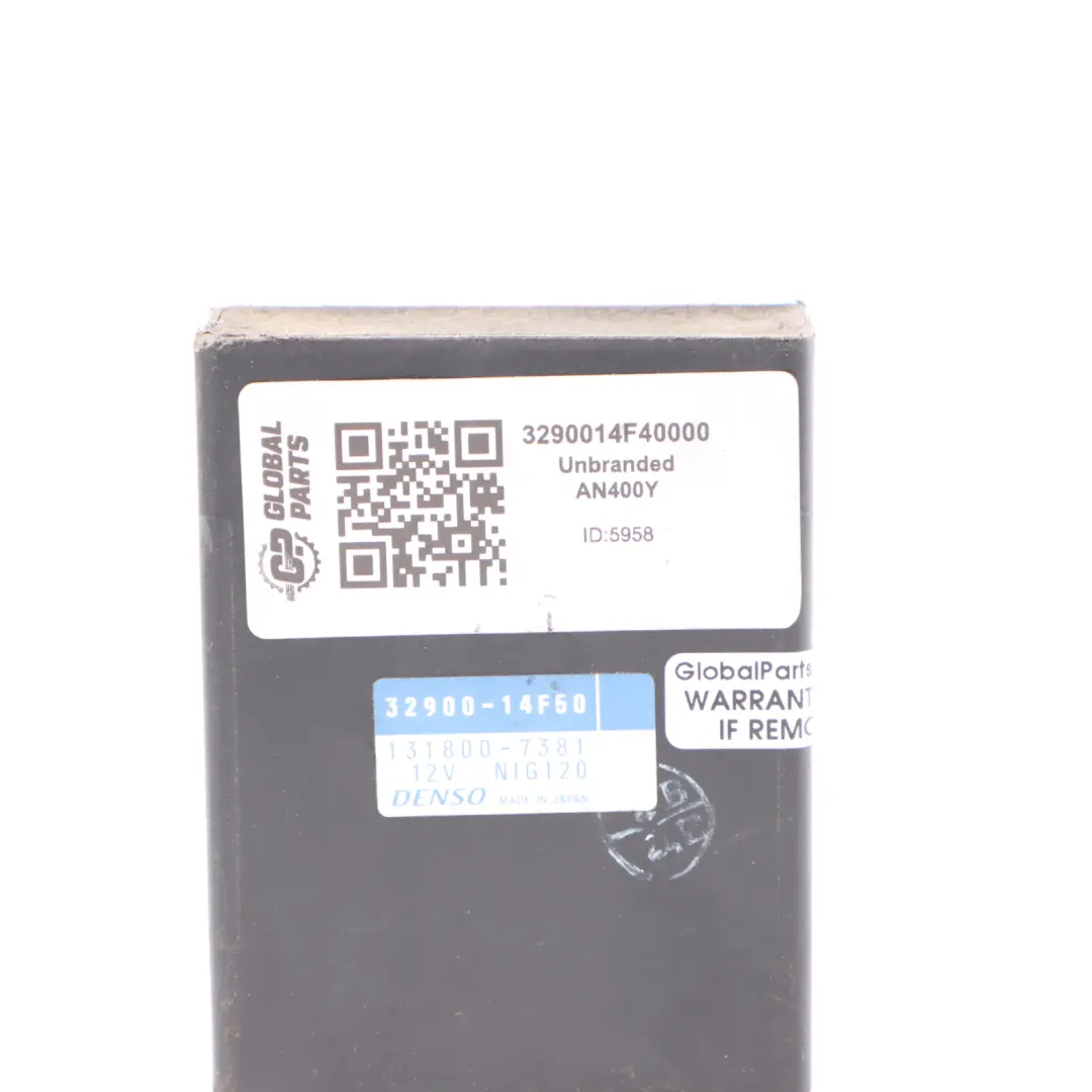 Burgman AN400Y Igniter Module Control Unit Denso Ignition Box 3290014F to Suzuki with Part number 3290014F40000 Suzuki Burgman AN400Y Igniter Module Control Unit Denso Ignition Box 3290014F - SKU 3290014F40000 - Part number 3290014F40000