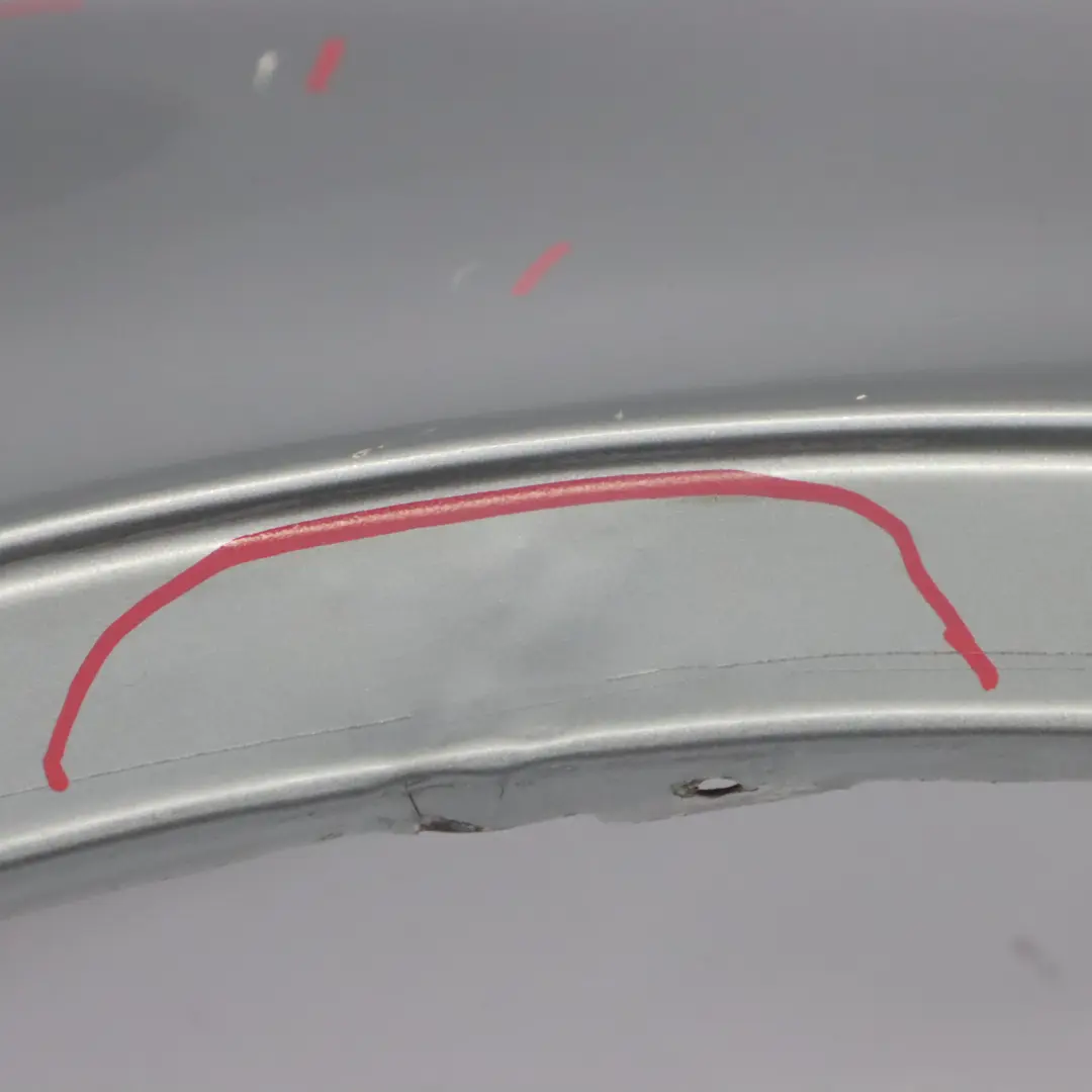  Kotflügelverkleidung BMW X3 E83 Seitenflügel vorne rechts Silbergrau - A08 - SKU 3405922-SBG4 - Teilenummer 3405922