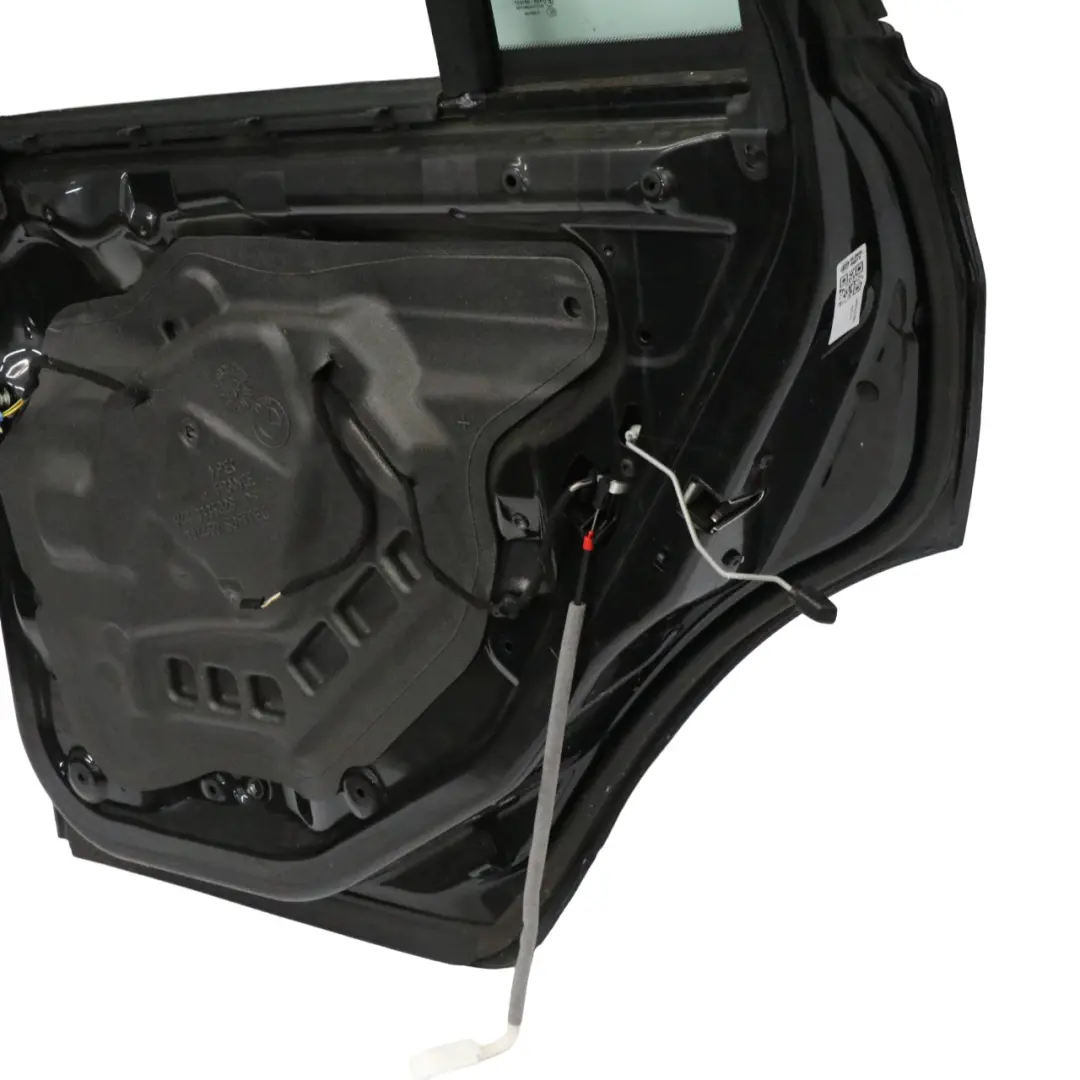 Door Rear Right O/S Black Sapphire Metallic - 475 to BMW X3 E83 with Part number 3449338 BMW X3 E83 Door Rear Right O/S Black Sapphire Metallic - 475 - SKU 3449338-BS - Part number 3449338