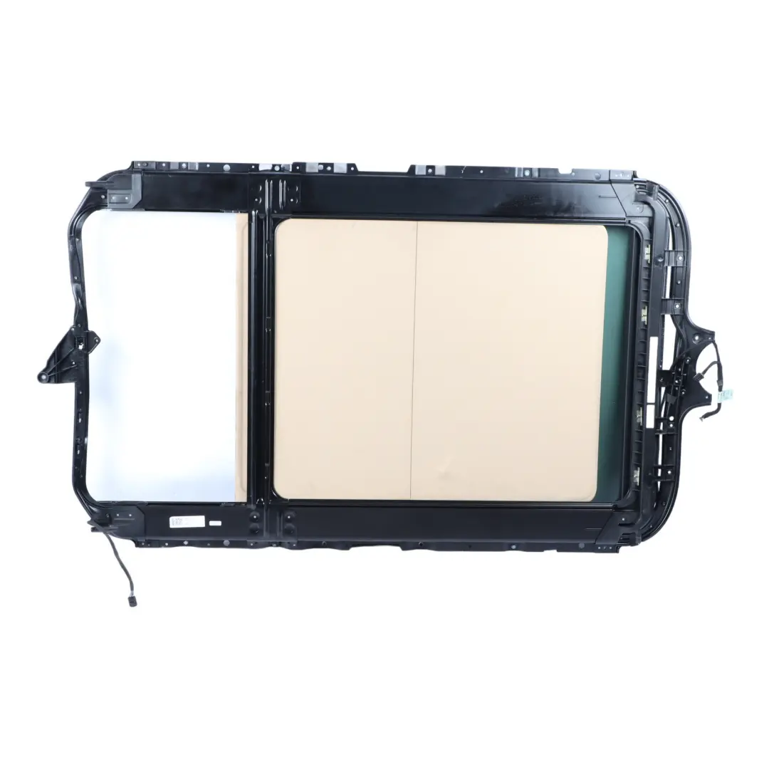 Panoramic Sunroof Sliding Glass Sun Roof Unit Frame Beige to BMW X3 E83 with Part number 3449357 BMW X3 E83 Panoramic Sunroof Sliding Glass Sun Roof Unit Frame Beige - SKU 3449357 - Part number 3449357