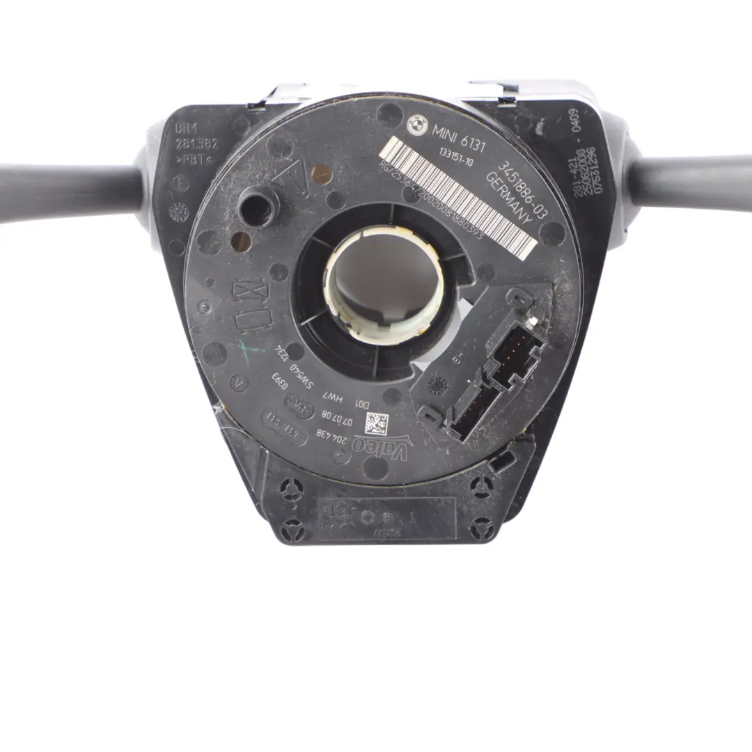 Switch Cluster Steering Column Wiper Stalk Slip to Mini Cooper R55 R56 with Part number 3451886 Mini Cooper R55 R56 Switch Cluster Steering Column Wiper Stalk Slip - SKU 3451886-1 - Part number 3451886