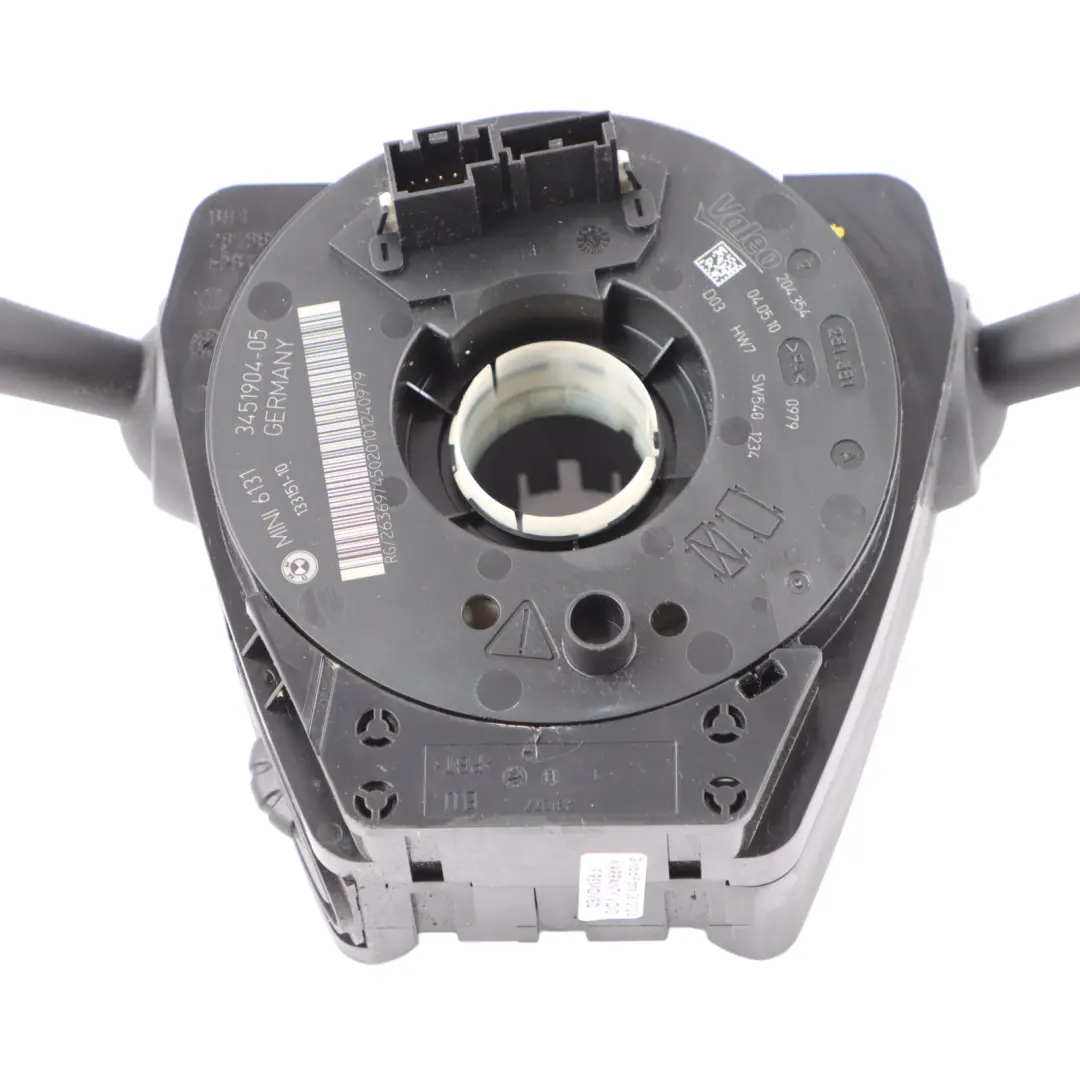 Steering Column Switch Cluster Wiper Stalk to Mini Cooper R57 R58 R59 with Part number 3451904 Mini Cooper R57 R58 R59 Steering Column Switch Cluster Wiper Stalk - SKU 3451904-1 - Part number 3451904