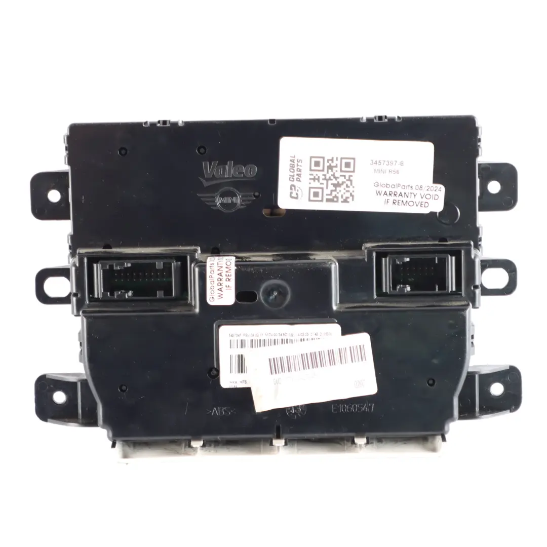Panel Przełączniki obsługi klimatyzacji klima 1060547 do Mini R60 o numerze 3457397 Mini R60 Panel Przełączniki obsługi klimatyzacji klima 1060547 - SKU 3457397-6 - Numer Części 3457397