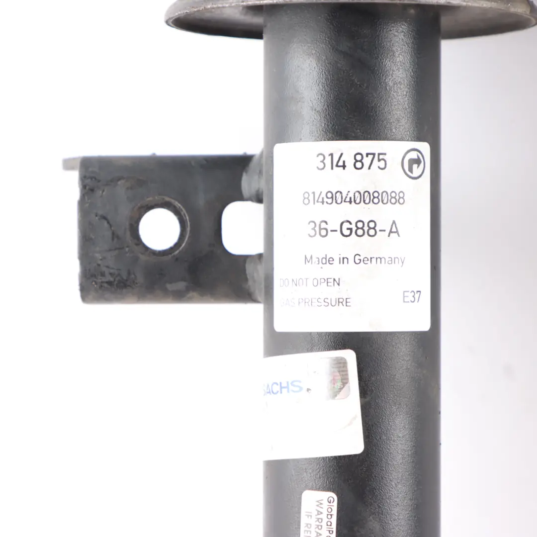 Strut Set BMW F10 Front Suspension Sachs Shock Absorber Strut to Spring with Part number 36-G87-A Spring Strut Set BMW F10 Front Suspension Sachs Shock Absorber Strut - SKU 36-G87-A - Part number 36-G87-A