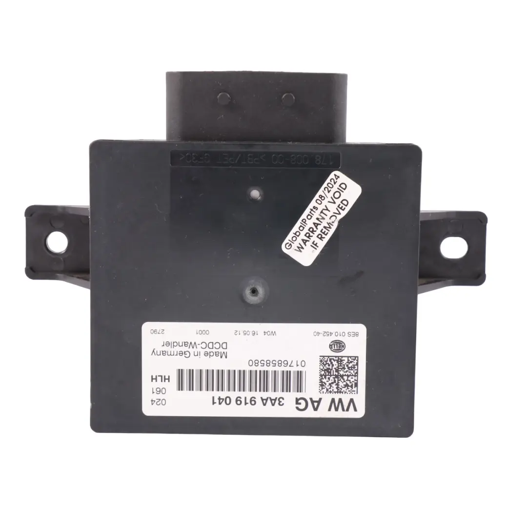 7N Convertitore stabilizzatore di tensione Modulo elettrico per VW Sharan con numero di parte 3AA919041 VW Sharan 7N Convertitore stabilizzatore di tensione Modulo elettrico - SKU 3AA919041 - Numero di parte 3AA919041