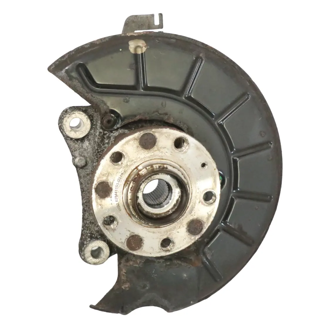 VW Sharan 7N Support de roue avant gauche moyeu de suspension - SKU 3C0407253F - Numéro de pièce 3C0407253F