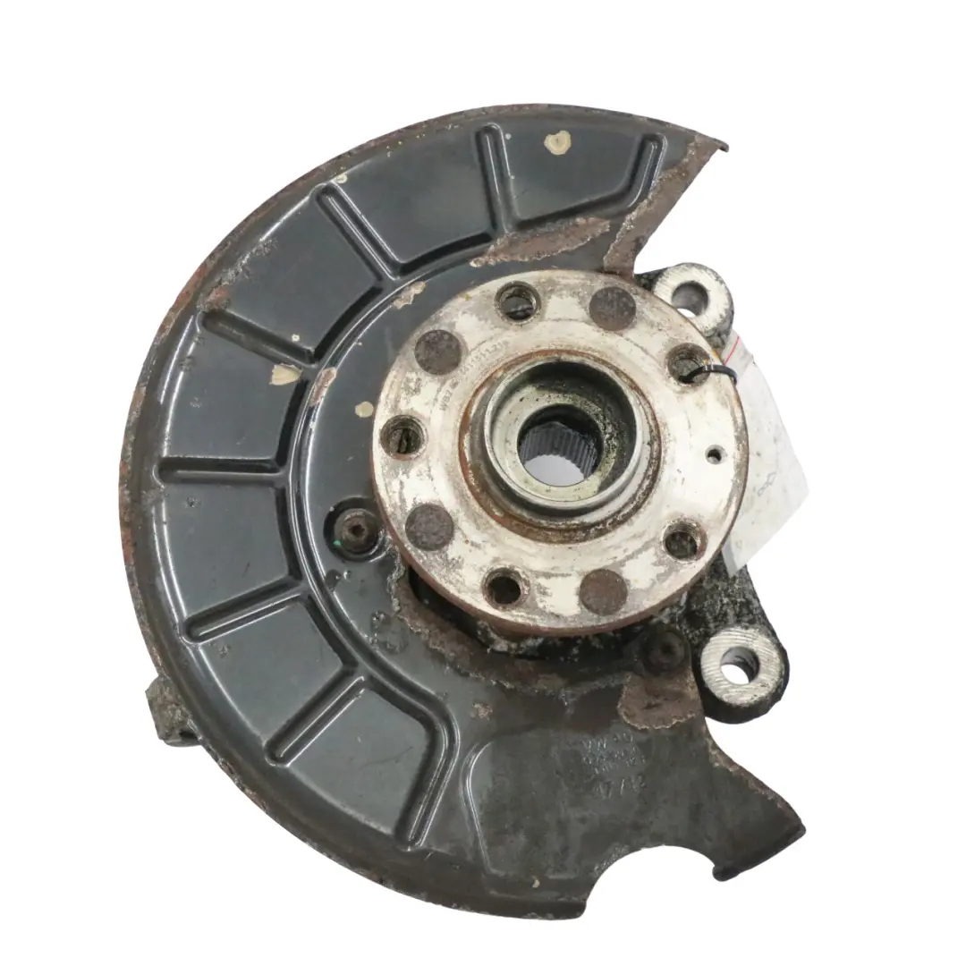 VW Sharan 7N Radträger vorne rechts Aufhängung Nabe Achsschenkel - SKU 3C0407254F-1 - Teilenummer 3C0407254F