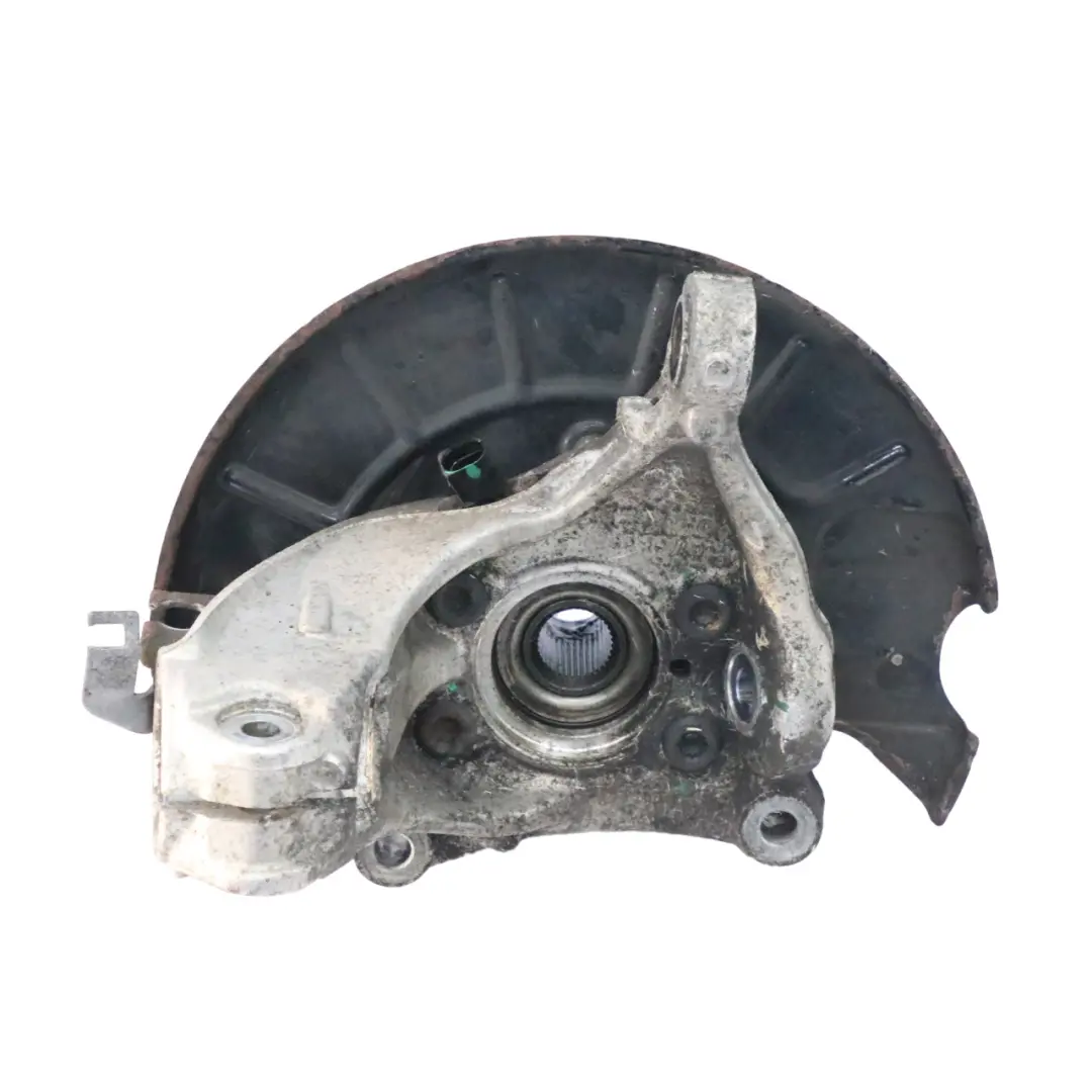 VW Sharan 7N Radträger vorne rechts Aufhängung Nabe Achsschenkel - SKU 3C0407254F-1 - Teilenummer 3C0407254F