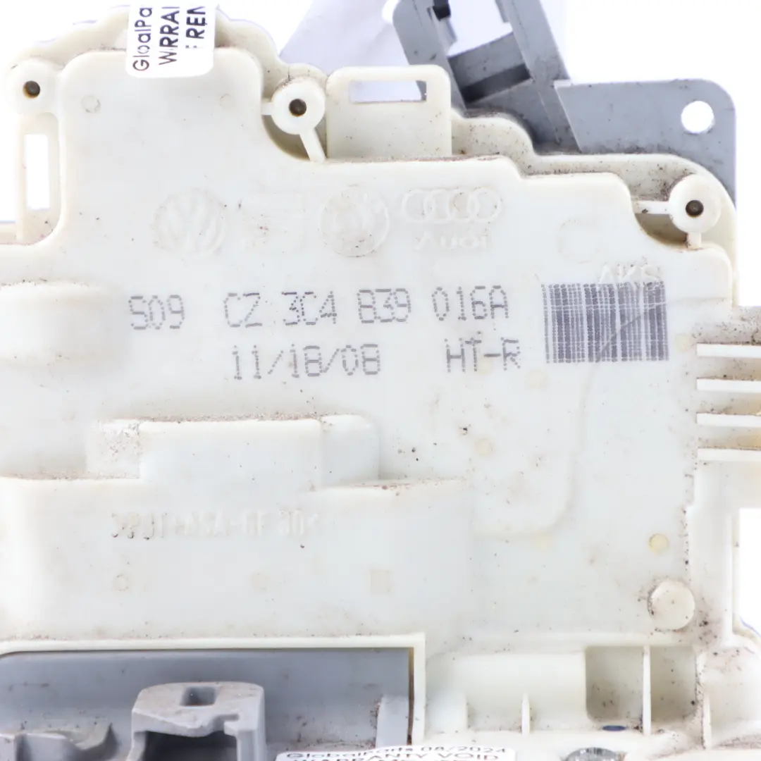 VW Passat B6 Türschloss Hinten Rechts Verriegelung Mechanismus - SKU 3C4839016A - Teilenummer 3C4839016A