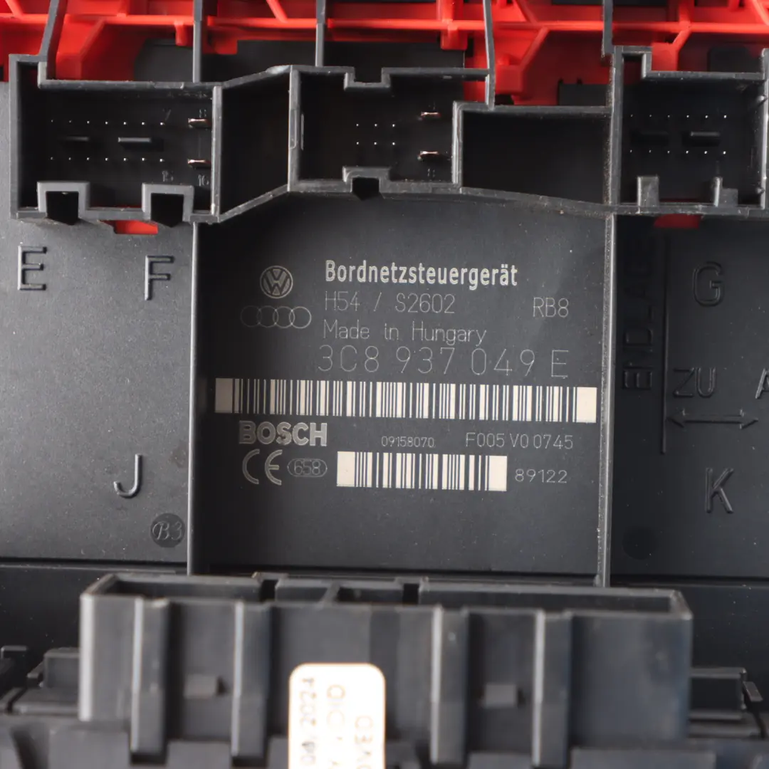 Module BCM Body Control Unit Module ECU 3C0937049E Volkswagen Tiguan 5N - SKU 3C8937049AC-1 - Part number 3C8937049AC-1