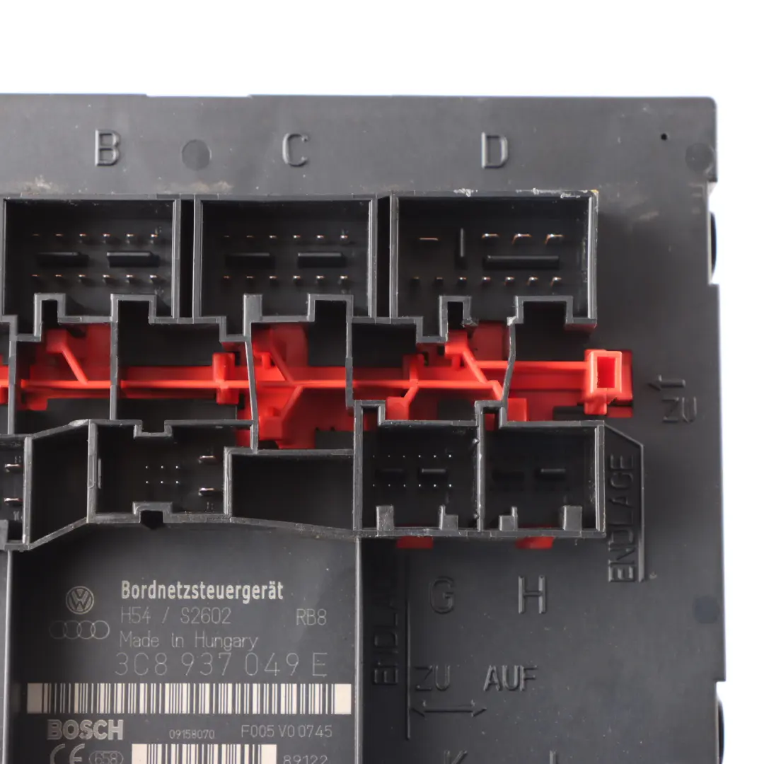 Module BCM Body Control Unit Module ECU 3C0937049E Volkswagen Tiguan 5N - SKU 3C8937049AC-1 - Part number 3C8937049AC-1