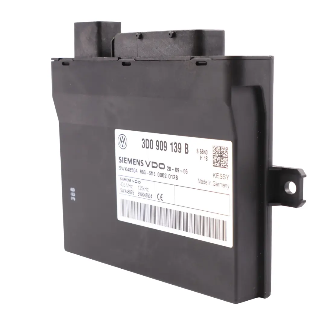 VW Volkswagen Touareg 7L Entry Modul Keyless Go Steuergerät ECU - SKU 3D0909139B - Teilenummer 3D0909139B