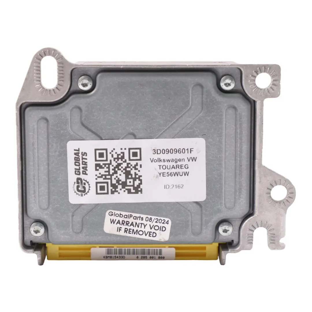 7L Unité de contrôle du module d'air ECU SRS pour VW Volkswagen Touareg à propos du numéro de pièce 3D0909601F VW Volkswagen Touareg 7L Unité de contrôle du module d'air ECU SRS - SKU 3D0909601F - Numéro de pièce 3D0909601F