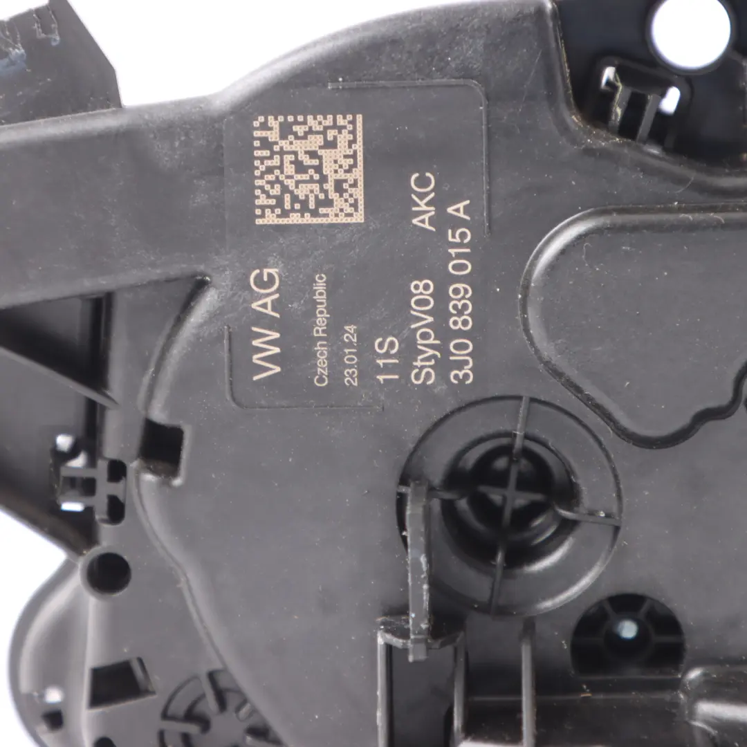 Porta posteriore sinistra Meccanismo blocco acutatore per VW Volkswagen Golf CD1 con numero di parte 3J0839015A VW Volkswagen Golf CD1 Porta posteriore sinistra Meccanismo blocco acutatore - SKU 3J0839015A - Numero di parte 3J0839015A