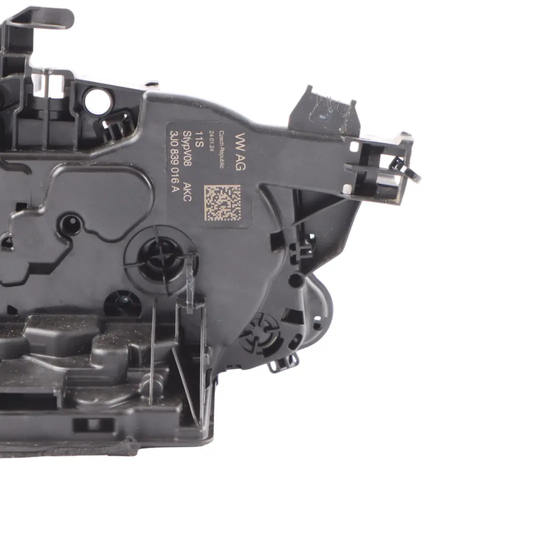 VW Volkswagen Golf CD1 Zamek Drzwi Prawy Tył Prawy Tylny - SKU 3J0839016A - Numer Części 3J0839016A