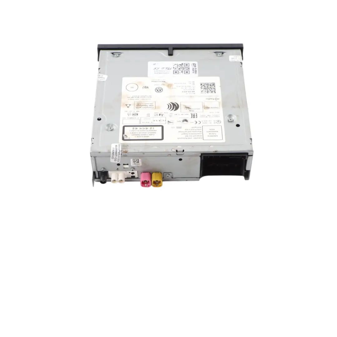 Head Unit Infotainment Bluetooth Radio Media SD CD Player to VW Polo 6R with Part number 3Q0035820B VW Polo 6R Head Unit Infotainment Bluetooth Radio Media SD CD Player - SKU 3Q0035820B - Part number 3Q0035820B