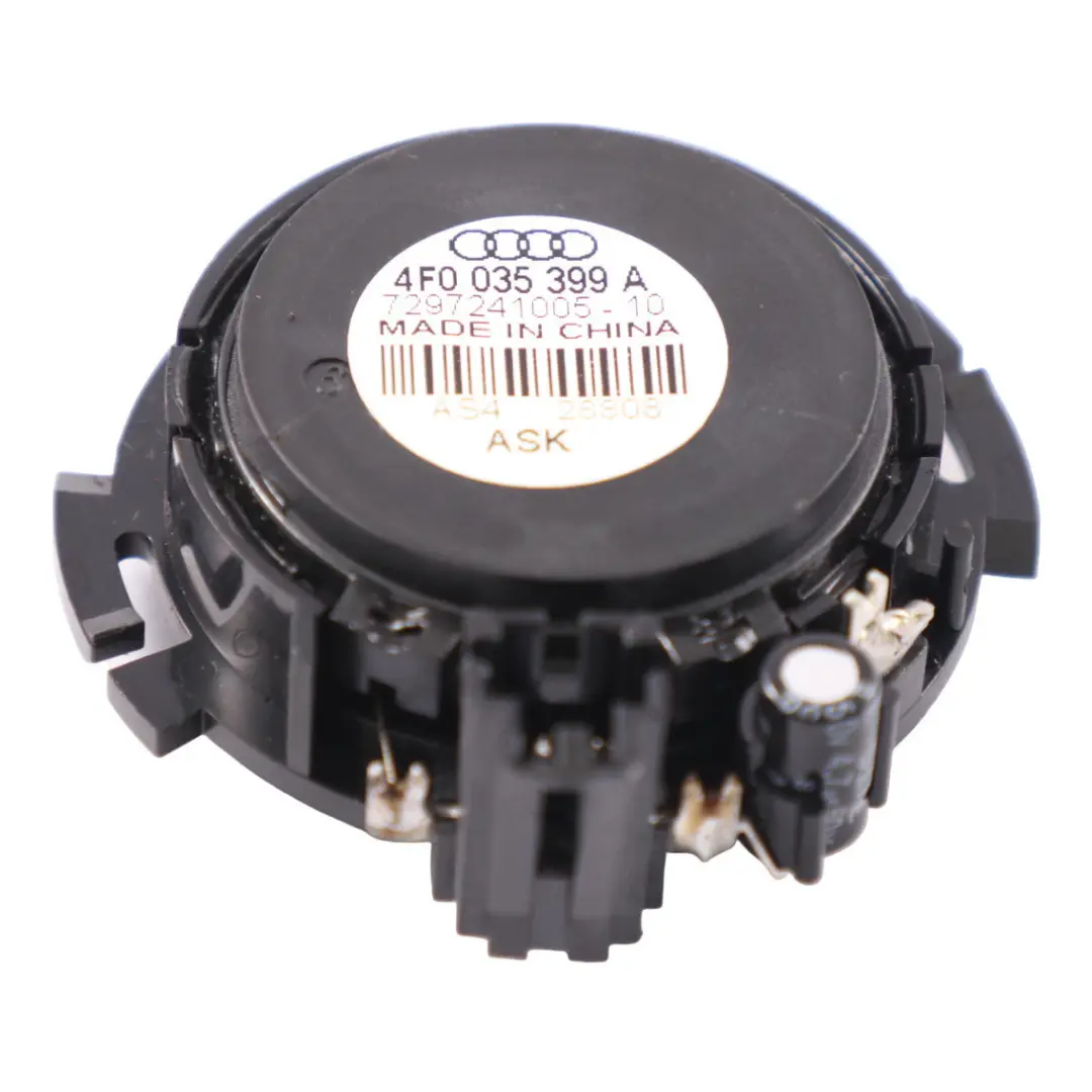 Tweeter Speaker Door Rear Left Right N/O/S to Audi A6 C6 FL with Part number 4F0035399A Audi A6 C6 FL Tweeter Speaker Door Rear Left Right N/O/S - SKU 4F0035399A - Part number 4F0035399A