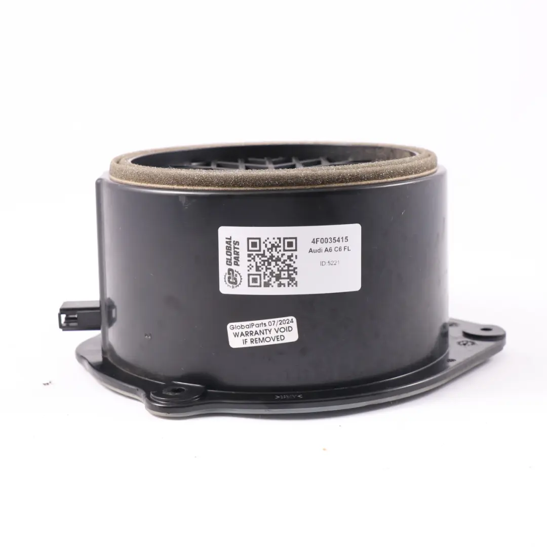 Door Speaker Left Right N/O/S Loudspeaker to Audi A6 C6 FL Rear with Part number 4F0035415 Audi A6 C6 FL Rear Door Speaker Left Right N/O/S Loudspeaker - SKU 4F0035415 - Part number 4F0035415