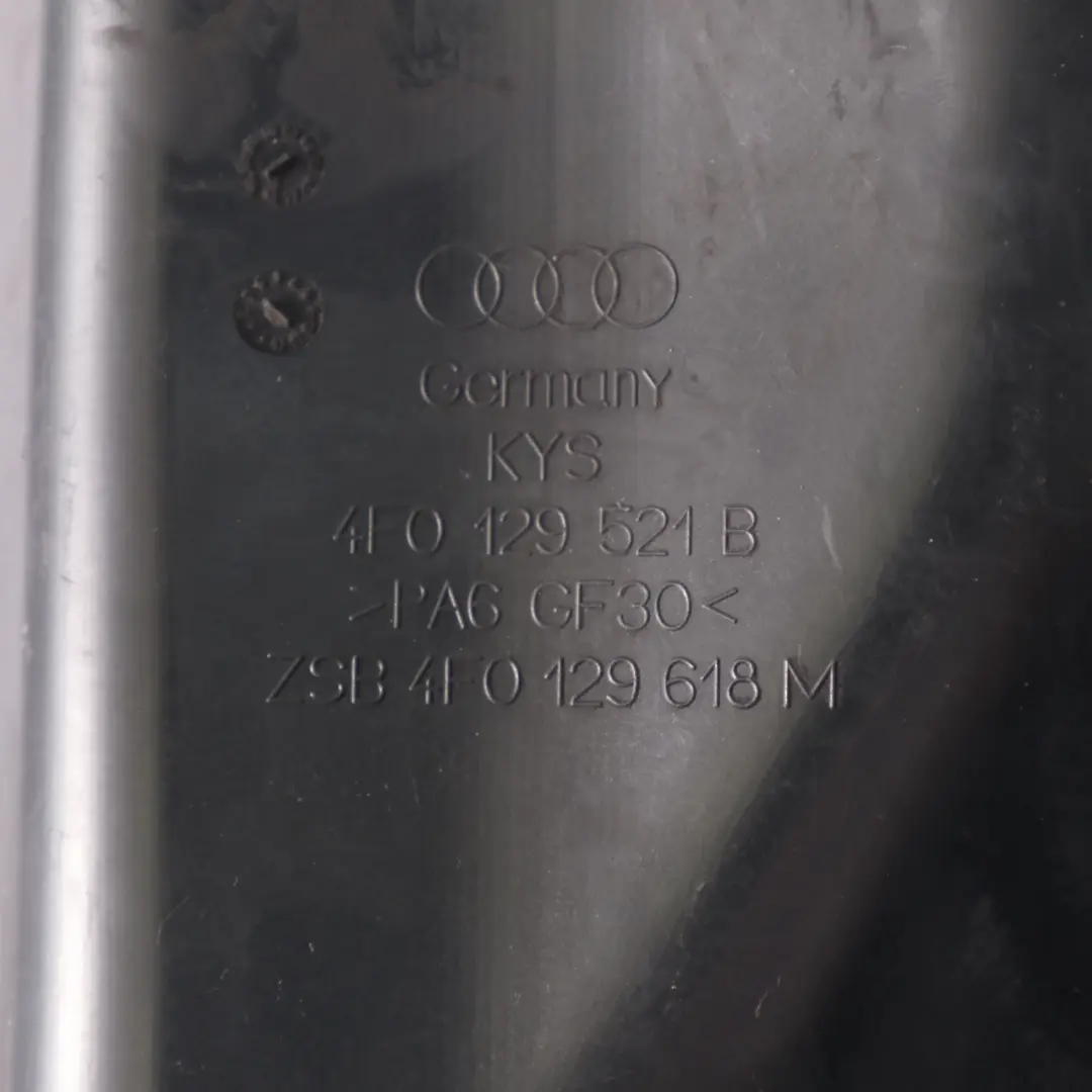 Audi A6 C6 Conducto de Entrada de Aire Canal de Admisión Tubo - SKU 4F0129521B - Número de pieza 4F0129521B