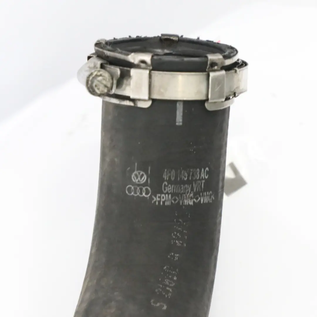 Intake Hose Line Pipe to Audi A6 C6 FL Intercooler Air with Part number 4f0145738AC Audi A6 C6 FL Intercooler Air Intake Hose Line Pipe - SKU 4f0145738AC - Part number 4f0145738AC