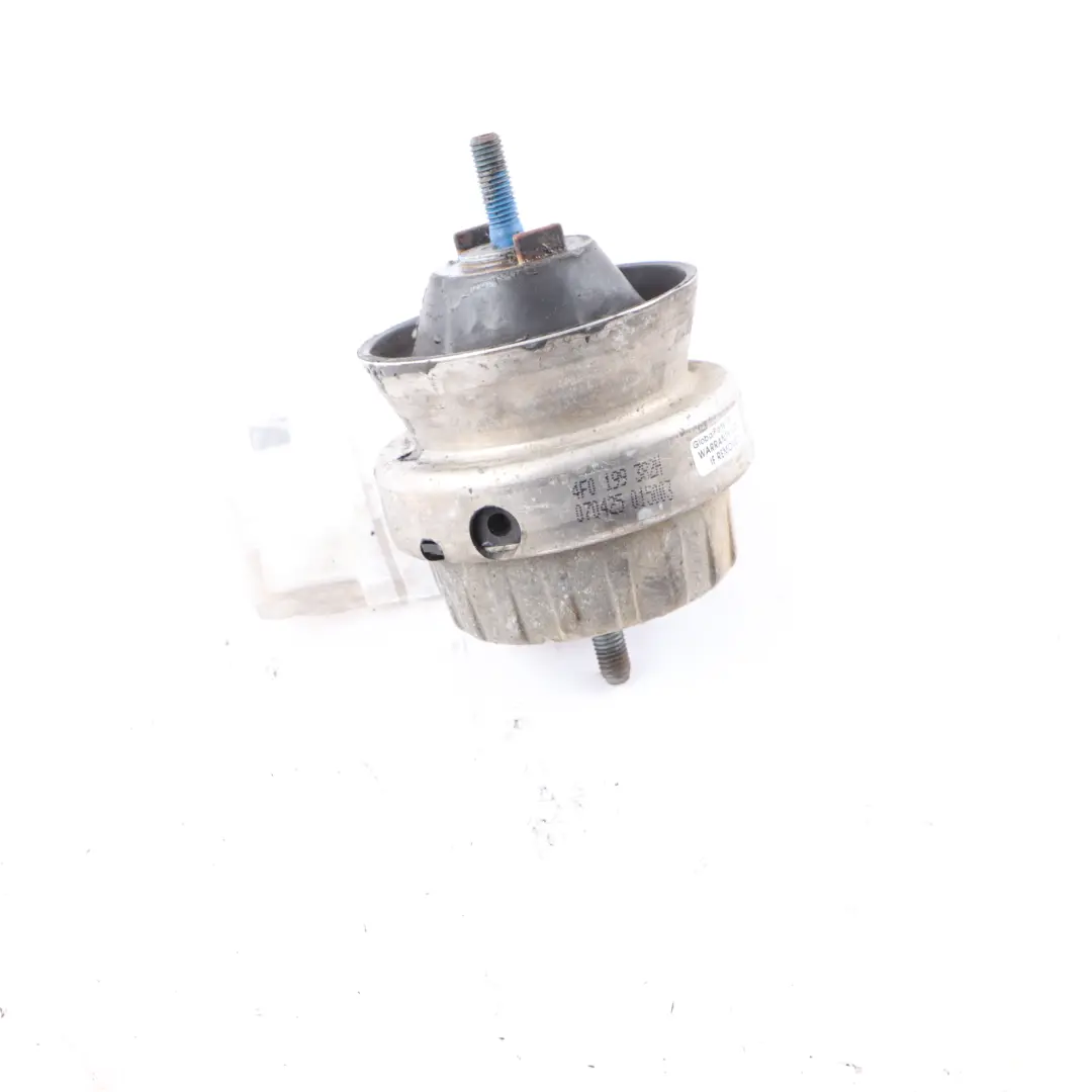 Mount Bracket Holder Support Right O/S to Audi A6 C6 FL Engine with Part number 4F0199382BN Audi A6 C6 FL Engine Mount Bracket Holder Support Right O/S - SKU 4F0199382BN - Part number 4F0199382BN