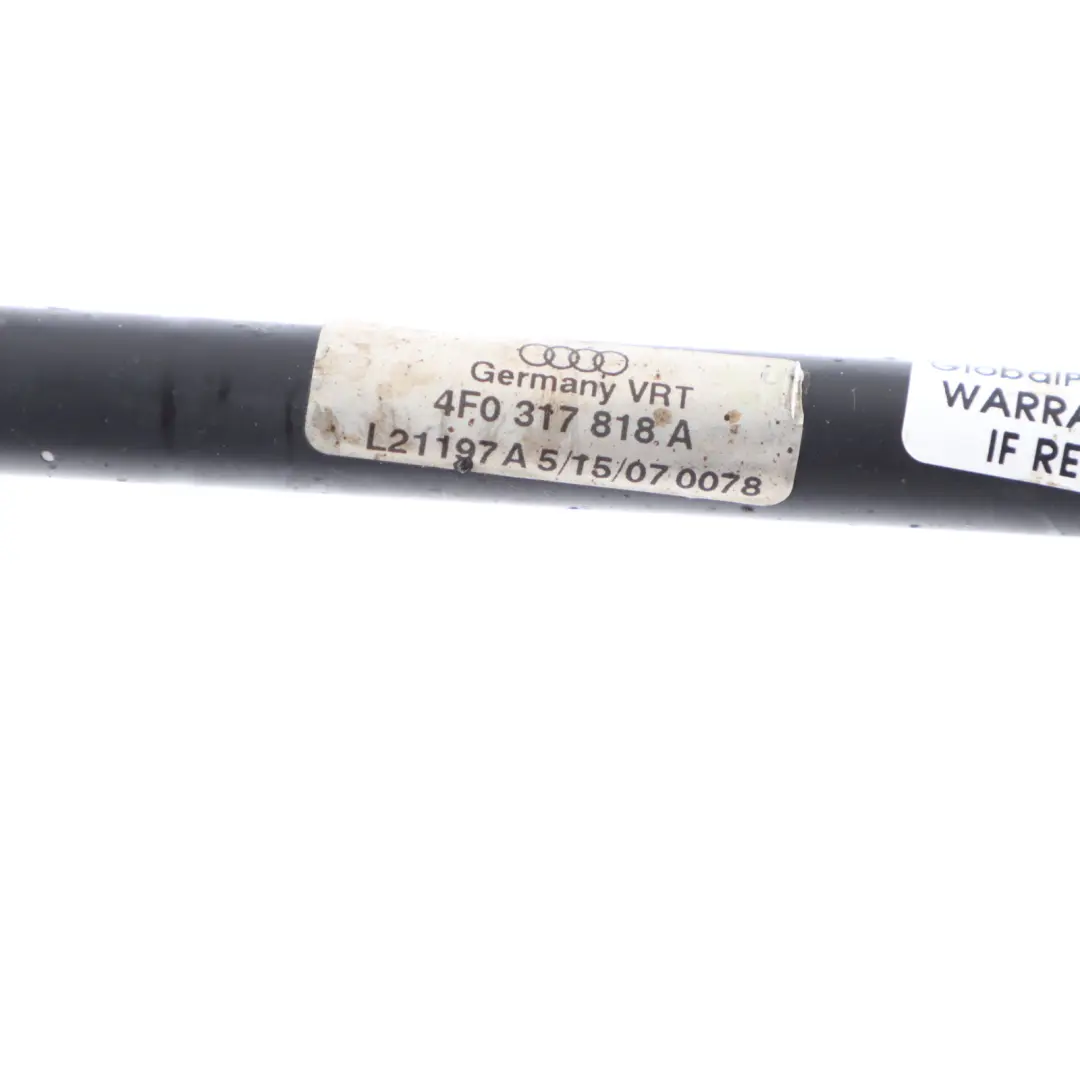 Audi A6 C6 Gearbox Transmission Oil Cooling Pipe Hose Line - SKU 4F0317818S - Part number 4F0317818S