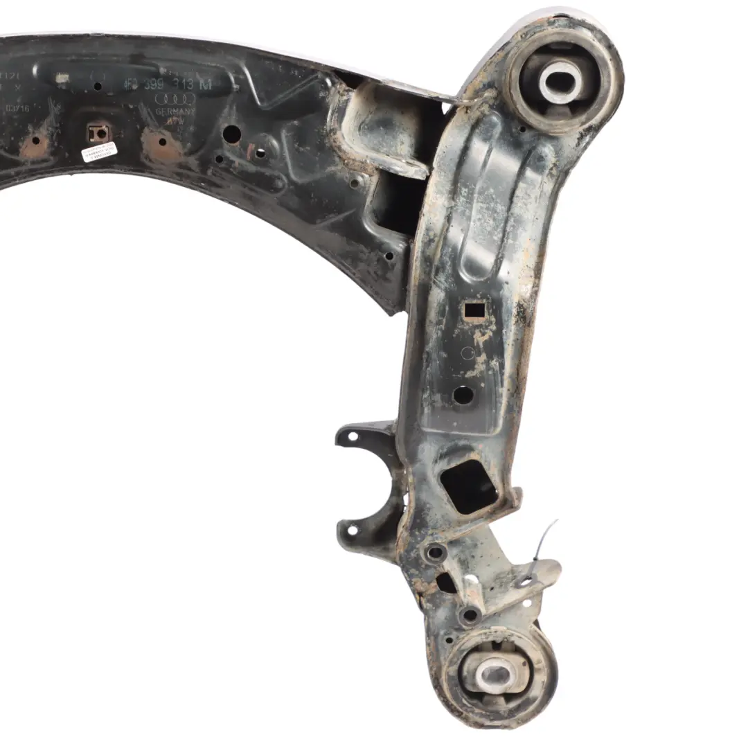 Front Axle Subframe Support Cradle Carrier 4F0399313AD to Audi A6 C6 Quattro with Part number 4F0399313AE Audi A6 C6 Quattro Front Axle Subframe Support Cradle Carrier 4F0399313AD - SKU 4F0399313AE - Part number 4F0399313AE