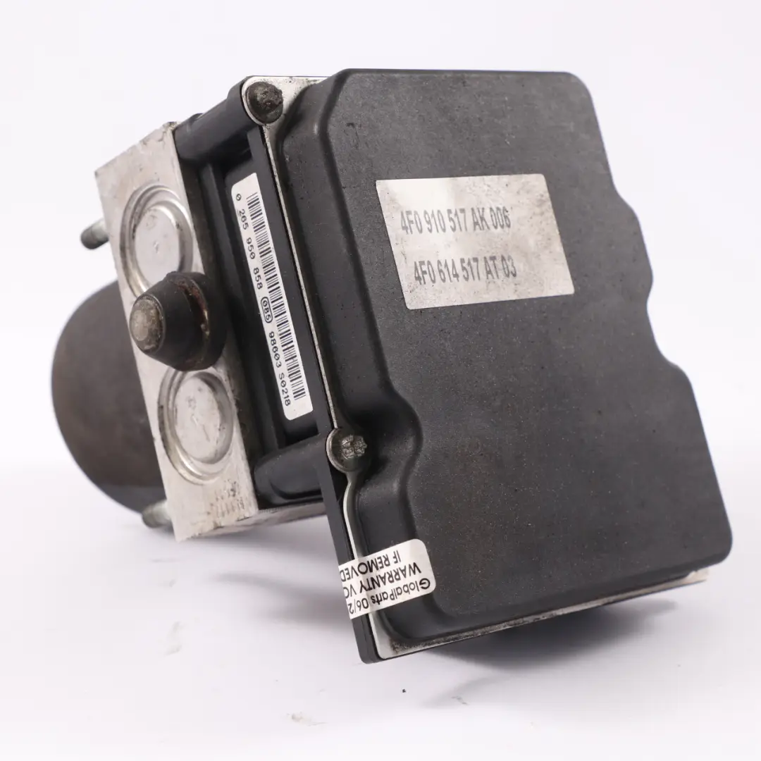ABS Pumpe Hydraulische Bremspumpe Steuermodul für Audi A6 C6 mit Teilenummer 4F0614517BB Audi A6 C6 ABS Pumpe Hydraulische Bremspumpe Steuermodul - SKU 4F0614517BB - Teilenummer 4F0614517BB
