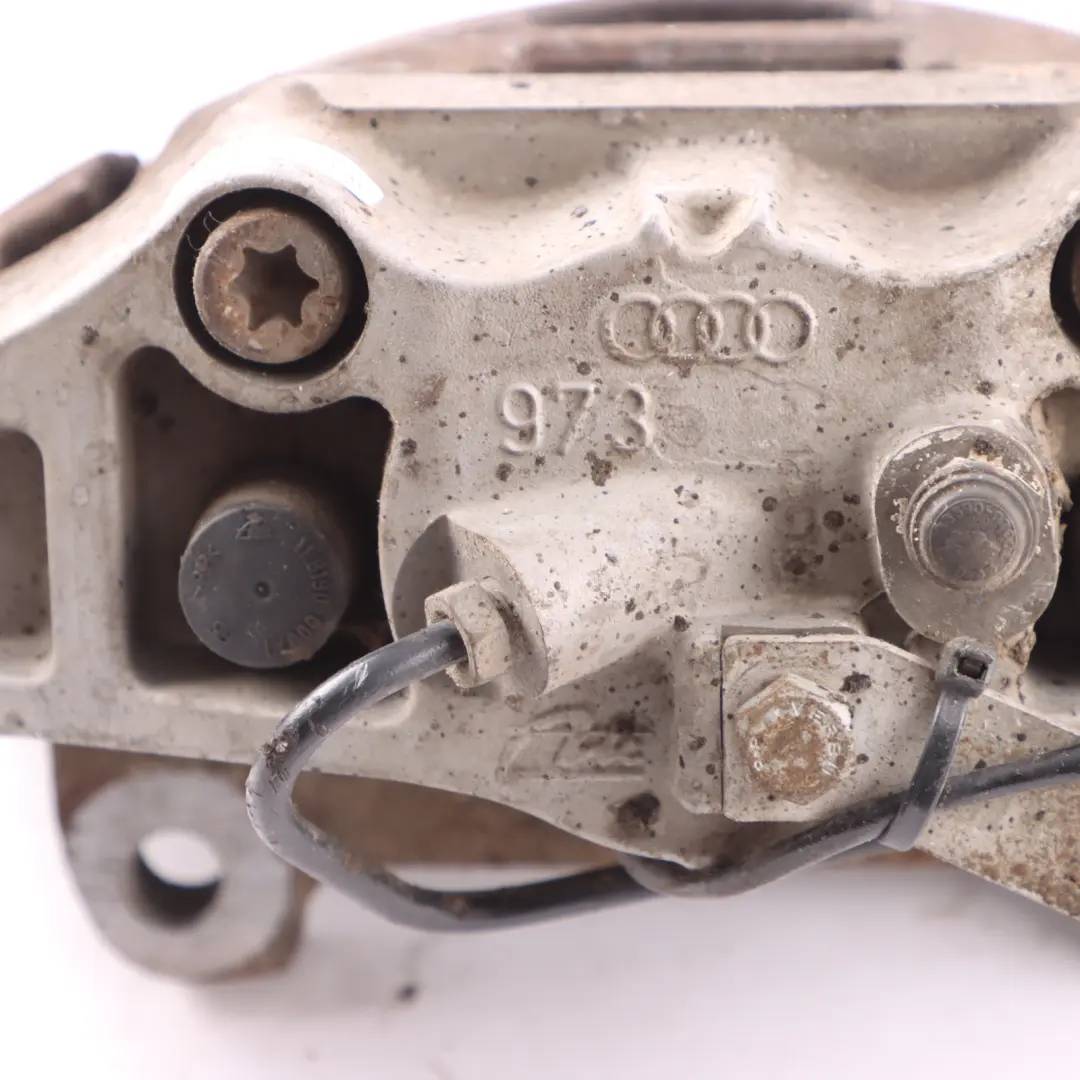 Pinza Freno Anteriore Sinistra Unità Frenante Ruota per Audi A6 C6 con numero di parte 4F0615123 Audi A6 C6 Pinza Freno Anteriore Sinistra Unità Frenante Ruota - SKU 4F0615123 - Numero di parte 4F0615123