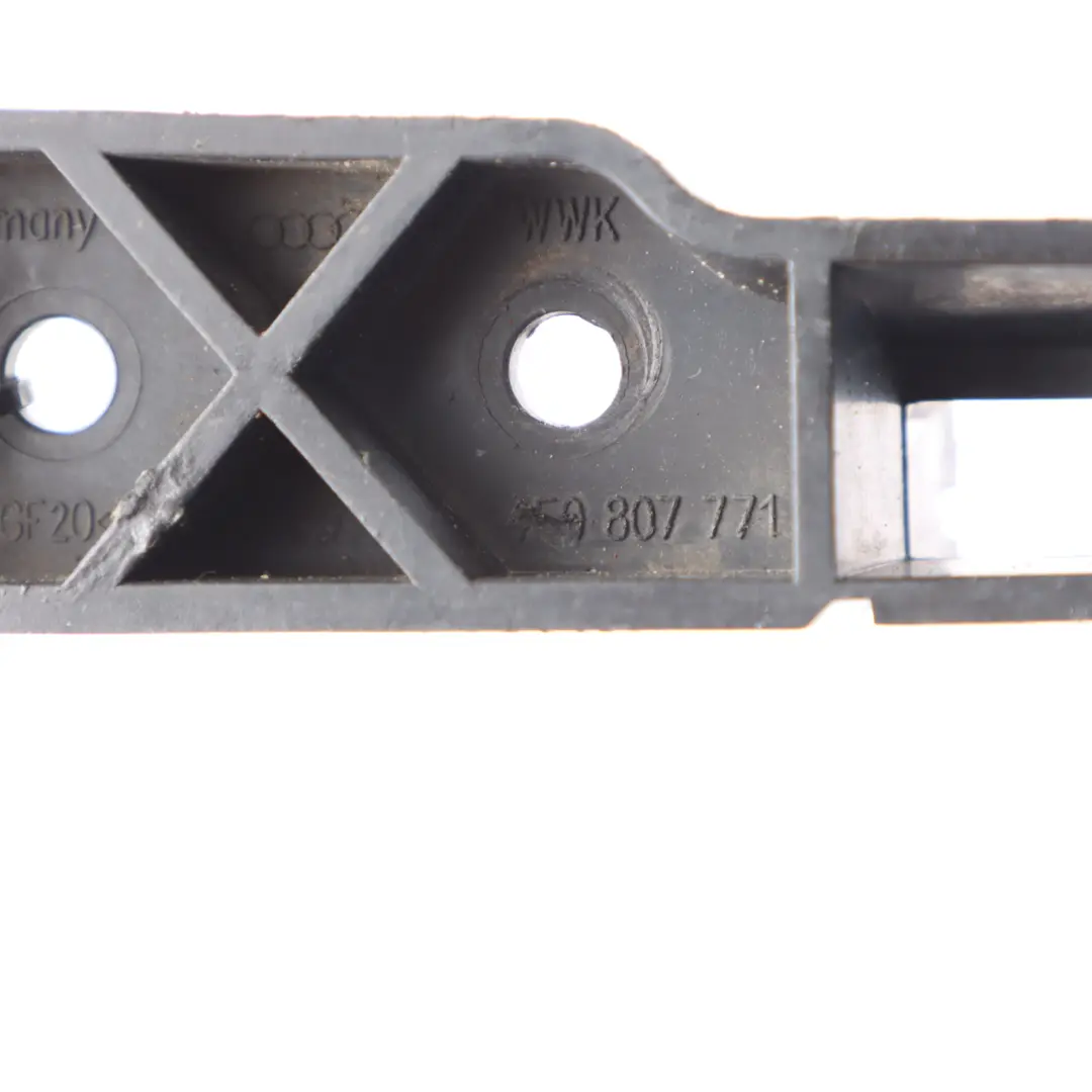 Bumper Bracket Front Left N/S Grille Mounting Holder Cover to Audi A6 C6 with Part number 4F0807771 Audi A6 C6 Bumper Bracket Front Left N/S Grille Mounting Holder Cover - SKU 4F0807771 - Part number 4F0807771