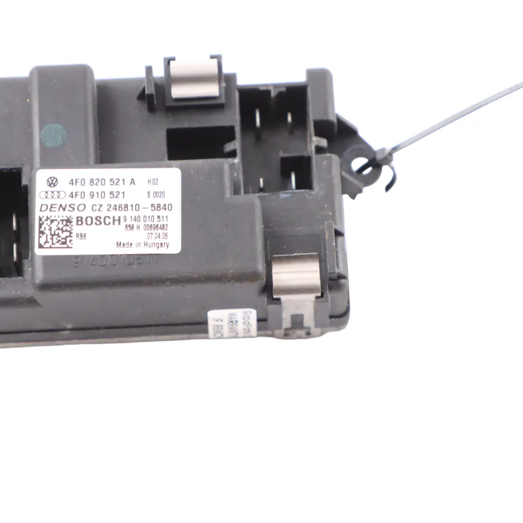 Opornik Rezystor Nagrzewnicy Dmuchawy do Audi A6 C6 o numerze 4F0820521A Audi A6 C6 Opornik Rezystor Nagrzewnicy Dmuchawy - SKU 4F0820521A - Numer Części 4F0820521A