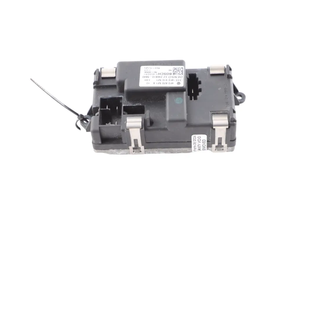 Heater Resistor Blower Motor Fan to Audi A6 C6 with Part number 4F0820521A Audi A6 C6 Heater Resistor Blower Motor Fan - SKU 4F0820521A - Part number 4F0820521A