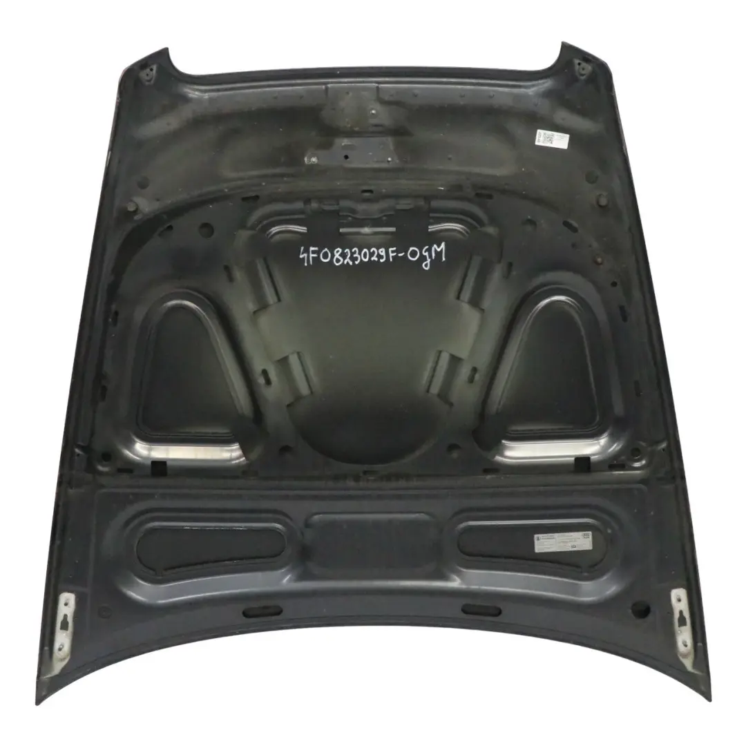 Maska Pokrywa Silnika Oyster Grey Szary Metalik - Z7Q do Audi A6 C6 o numerze 4F0823029F Audi A6 C6 Maska Pokrywa Silnika Oyster Grey Szary Metalik - Z7Q - SKU 4F0823029F-OGM - Numer Części 4F0823029F