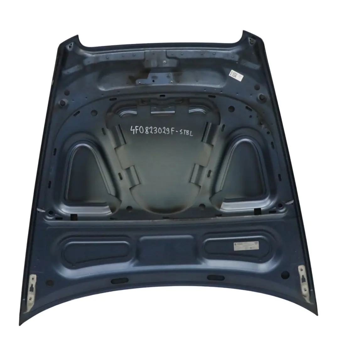 Front Hood Bonnet Panel Cover Stratus Blue Metallic - Z5B 4F0823029F to Audi A6 C6 with Part number 4F0823029F-STBL Audi A6 C6 Front Hood Bonnet Panel Cover Stratus Blue Metallic - Z5B 4F0823029F - SKU 4F0823029F-STBL - Part number 4F0823029F-STBL