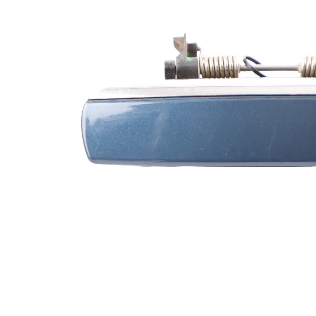 Audi A6 C6 Exterior Left N/S Door Handle Stratus Blue - Z5B 4F0837207B - SKU 4F0837207B-STBL - Part number 4F0837207B-STBL