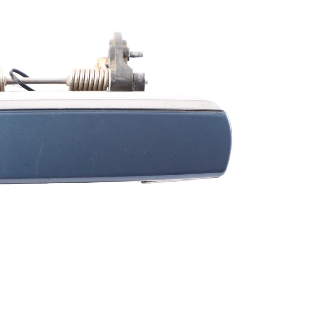 Audi A6 C6 Exterior Left N/S Door Handle Stratus Blue - Z5B 4F0837207B - SKU 4F0837207B-STBL - Part number 4F0837207B-STBL