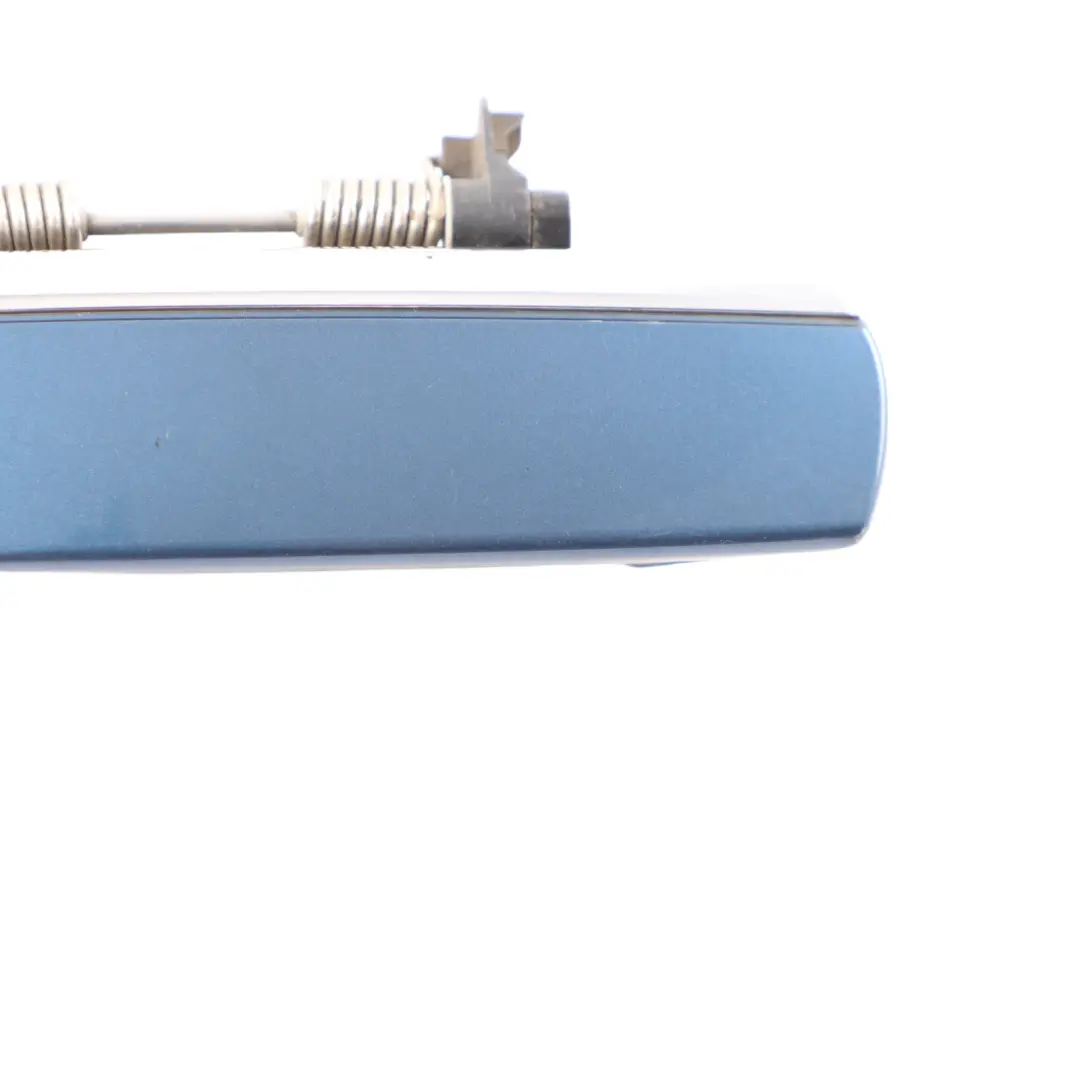Exterior Right O/S Door Handle Stratus Blue - Z5B to Audi A6 C6 Rear with Part number 4F0837208B Audi A6 C6 Rear Exterior Right O/S Door Handle Stratus Blue - Z5B - SKU 4F0837208B-STBL - Part number 4F0837208B