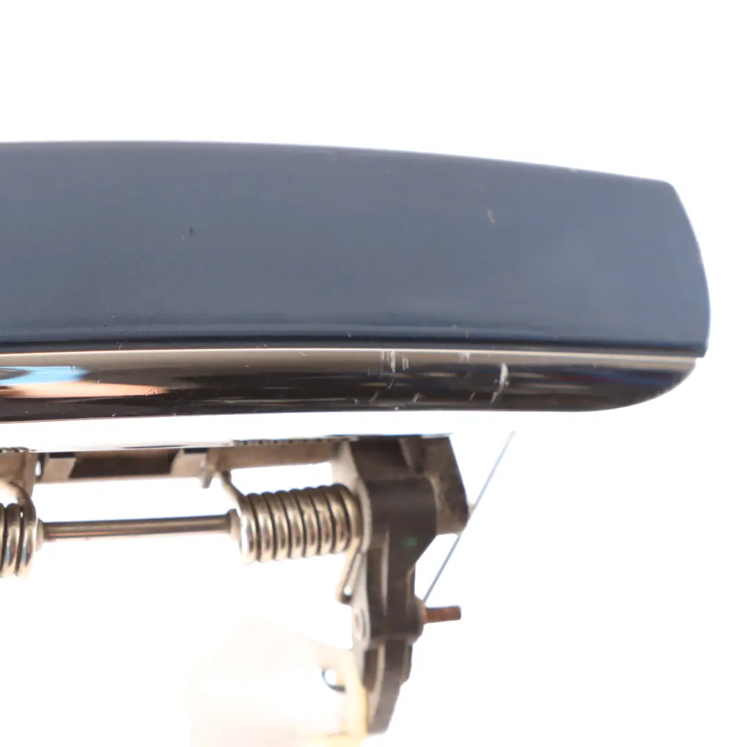 Audi A6 C6 Rear Exterior Right O/S Door Handle Stratus Blue - Z5B - SKU 4F0837208B-STBL - Part number 4F0837208B