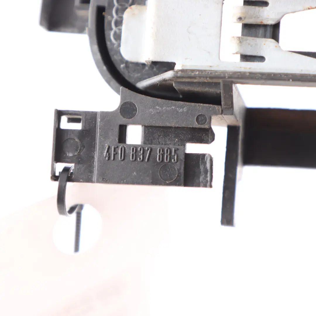 Front Left N/S Exterior Door Grab Handle Support Bar Mount 4F0837885 to Audi A6 C6 with Part number 4F0837885D Audi A6 C6 Front Left N/S Exterior Door Grab Handle Support Bar Mount 4F0837885 - SKU 4F0837885D - Part number 4F0837885D