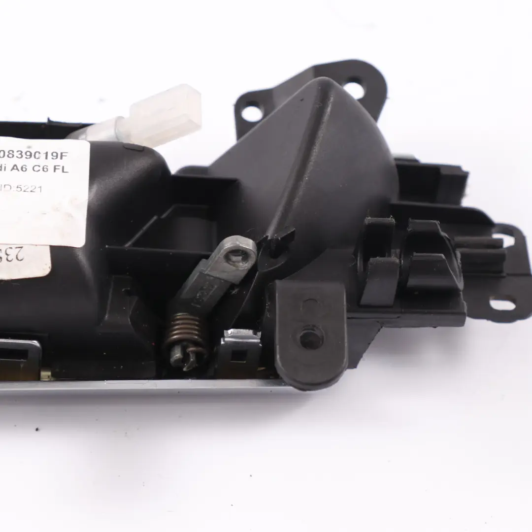 Interior Rear Left N/S Door Grab Handle Trim Cover Audi A6 C6 - SKU 4F0839019F - Part number 4F0839019F