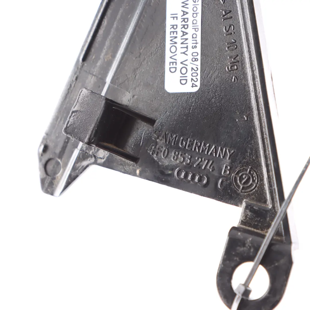 Audi A6 C6 Osłona Zaślepka Szyby Prawy Tył Połysk - SKU 4F0853274C - Numer Części 4F0853274C