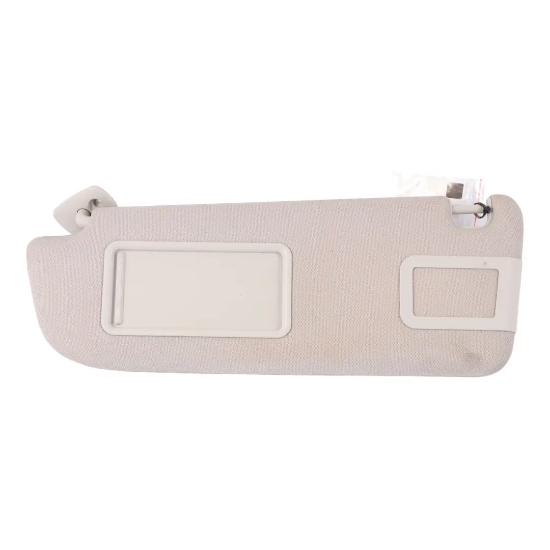 Audi A6 C6 FL Sun Visor Left N/S Sunvisor Mirror Panel Beige - SKU 4F0857551P - Part number 4F0857551P