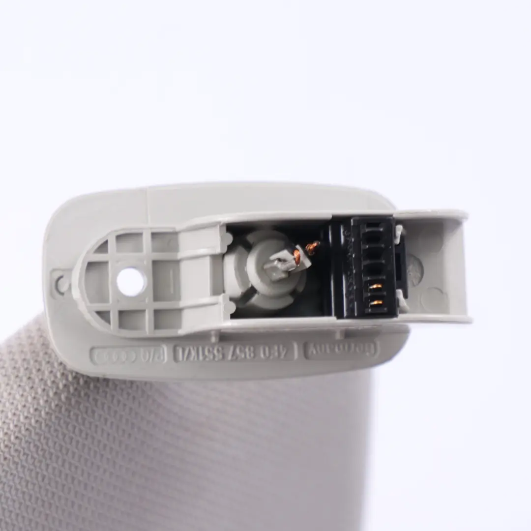 Audi A6 C6 FL Sun Visor Left N/S Sunvisor Mirror Panel Beige - SKU 4F0857551P - Part number 4F0857551P